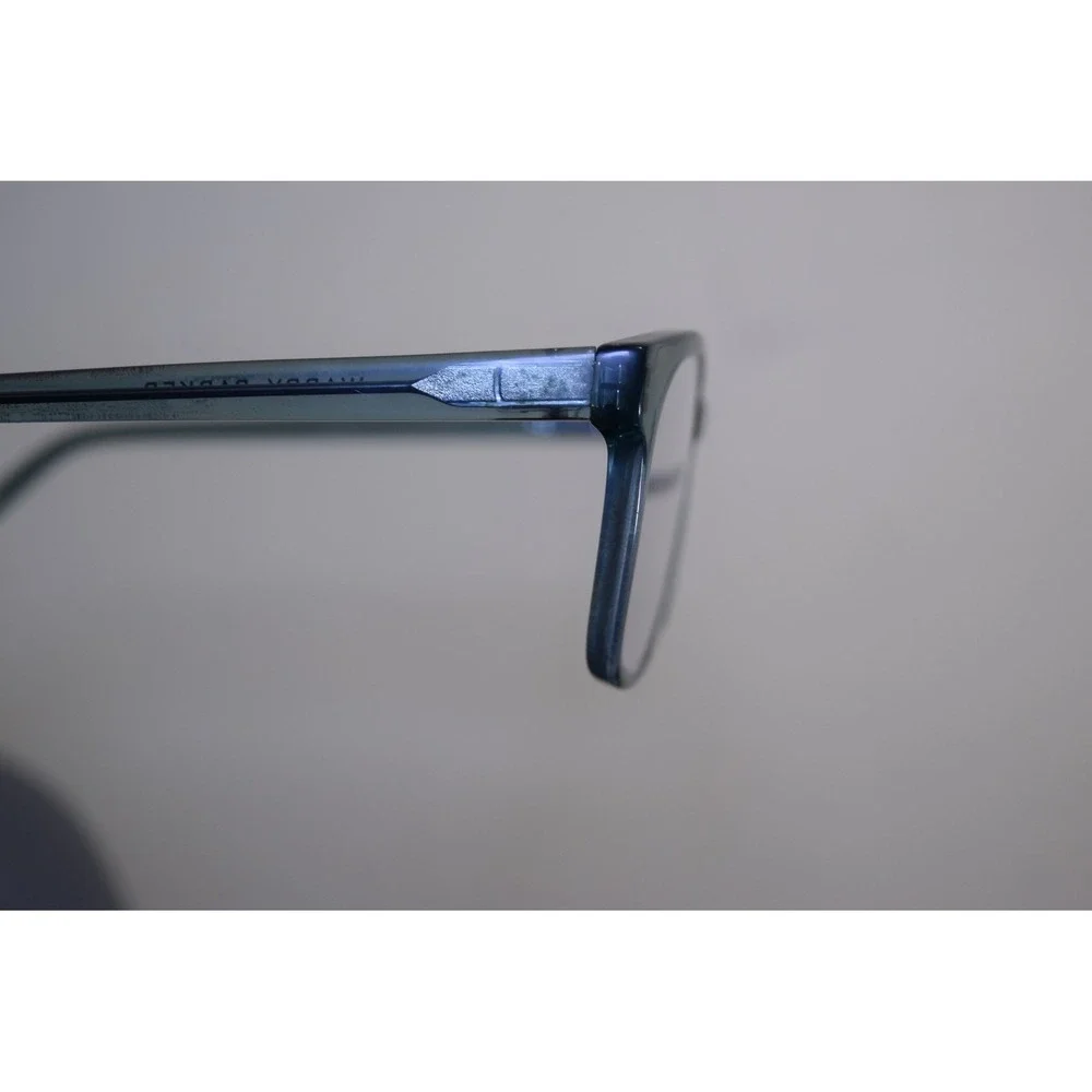 Warby Parker Hemmings WIDE 319 Eyeglasses 53 18 145 Clear Teal Auqa Blue Green